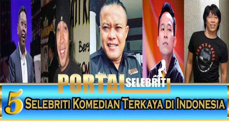 5 Selebriti Komedian Terkaya Di Indonesia