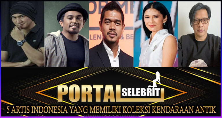 5 Artis Indonesia Yang Memiliki Koleksi Kendaraan Antik